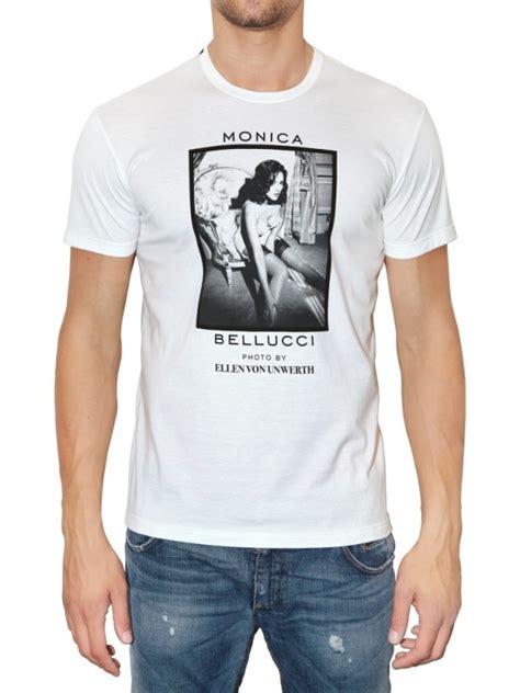 dolce gabbana t shirt monica bellucci|Dolce & Gabbana Monica Bellucci Signature Graphic Print T.